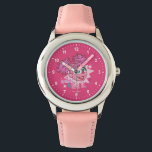 セサミストリート |アビーカダビー – 輝きと輝き 腕時計<br><div class="desc">ピンク色のかわいいパステルデザインのアビー・カダビー。輝きと輝き。 | © 2017セサミワークショップwww.sesamestreet.org</div>