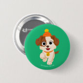 セサミストリート | ウィンター タンゴ 缶バッジ (正面&裏面)