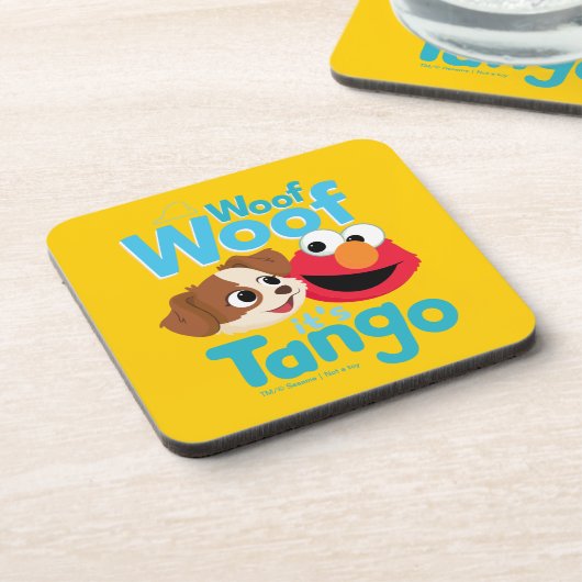 セサミストリート |ウーフイッツタンゴ&エルモ コースター (左側)