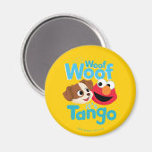 セサミストリート |ウーフイッツタンゴ&エルモ マグネット (正面/裏面)