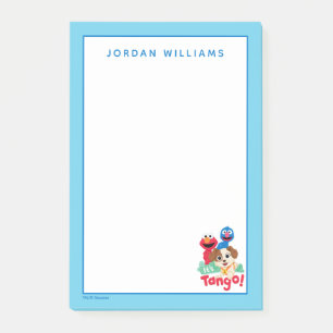 セサミストリート   エルモとグローバーのタンゴ ポストイット