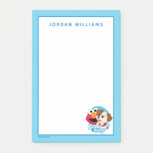 セサミストリート  エルモとタンゴのバッジ ポストイット