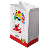 セサミストリート |エルモとパル – 誕生日バルーン ミディアムペーパーバッグ (裏面アングル)