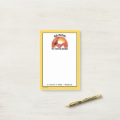 セサミストリート | エルモの優しさ | 名前を追加 ポストイット (デスク上)