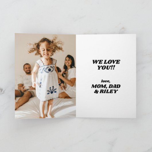 セサミストリート | エルモの誕生日チョークボード カード (内部)