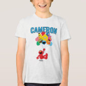 セサミストリート | エルモの誕生日 トライブレンドＴシャツ (正面)
