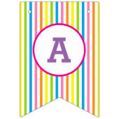 セサミストリート |エルモガールズ誕生日 バンティングフラッグ (第3の旗)