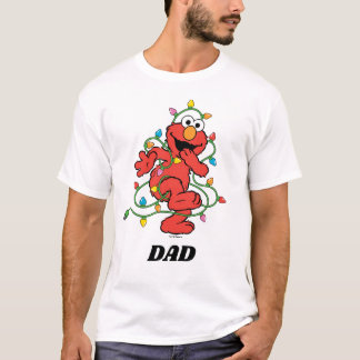 セサミストリート |エルモクリスマスライト Tシャツ