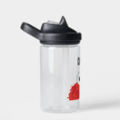 セサミストリート |エルモパーソナライズされたビッグ顔 ウォーターボトル (右面)