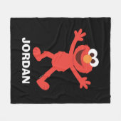 セサミストリート |エルモパーソナライズされたー フリースブランケット (正面(横))