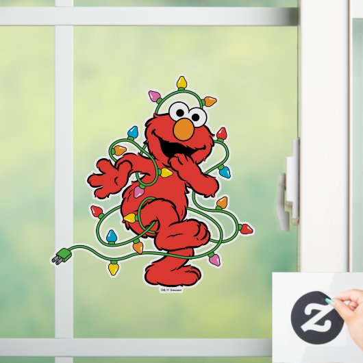 セサミストリート |エルモ初めてのクリスマス灯 ウィンドウサイン (ホーム)