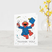 セサミストリート |エルモ幼稚園お世話になっております カード (黄色い花)