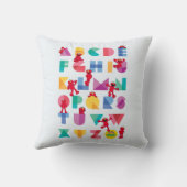 セサミストリート |エルモ文字 クッション (裏面)