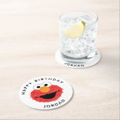 セサミストリート |エルモ誕生日シャルボード ラウンドペーパーコースター (インサイチュ)