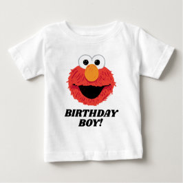 セサミストリート |エルモ誕生日ボーイ ベビーTシャツ