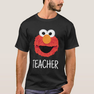 セサミストリート |エルモ顔先生 Tシャツ