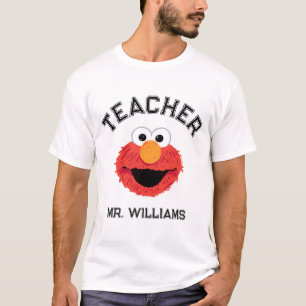 セサミストリート エルモ顔先生 Tシャツ