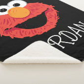 セサミストリート |エルモ顔 シェルパブランケット (3/4)