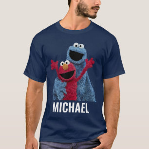 セサミストリート エルモ&クッキーモンスター Tシャツ