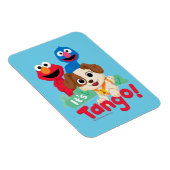 セサミストリート |エルモ&グローバーのタンゴ マグネット (右側)