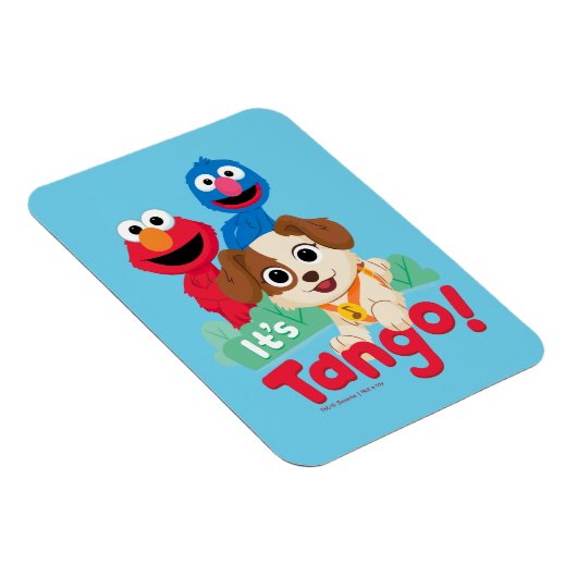 セサミストリート |エルモ&グローバーのタンゴ マグネット (右側)