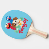 セサミストリート |エルモ&グローバーのタンゴ 卓球ラケット (横)