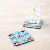 セサミストリート |エルモ&タンゴパターン コースター (右側)