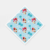 セサミストリート |エルモ&タンゴパターン スタンダードランチョンナプキン (角)