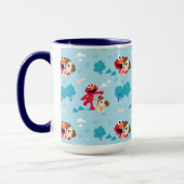 セサミストリート |エルモ&タンゴパターン マグカップ (左)