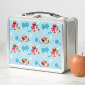 セサミストリート |エルモ&タンゴパターン メタルランチボックス (インサイチュ)