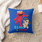 セサミストリート |エルモ&タンゴランニング クッション (ブランケット)