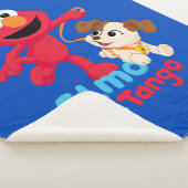 セサミストリート |エルモ&タンゴランニング シェルパブランケット (3/4)