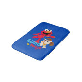 セサミストリート |エルモ&タンゴランニング バスマット (アングル)