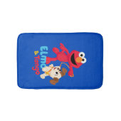 セサミストリート |エルモ&タンゴランニング バスマット (正面)