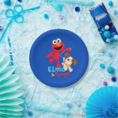 セサミストリート |エルモ&タンゴランニング ペーパープレート (パーティー)
