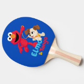 セサミストリート |エルモ&タンゴランニング 卓球ラケット (横)