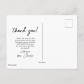 セサミストリート | エルモ - ファースト バースデー サンクス ポ ポストカード (裏面)