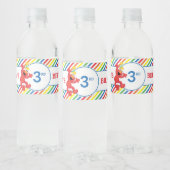 セサミストリート |エルモ – レインボー誕生日 ペットボトルラベル (ボトル)