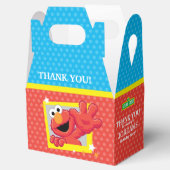 セサミストリート |エルモ – 水玉模様&スターズ誕生日 フェイバーボックス (オープン)