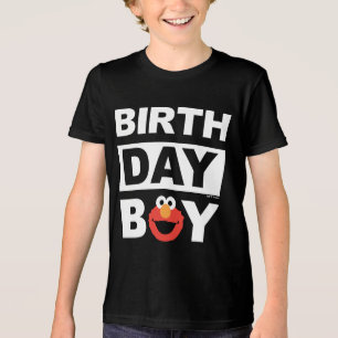 セサミストリート   エルモ - 誕生日の男の子 トライブレンドＴシャツ