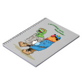 セサミストリート | オスカーとブルーノのゴミ収集人 ノートブック (左側)