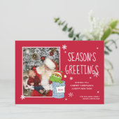 セサミストリート|オスカーの季節の挨拶-写真 シーズンカード (スタンド正面)