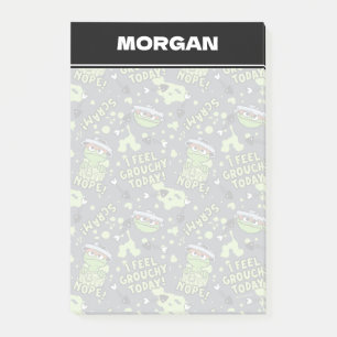 セサミストリート   オスカー・ザ・グラウチ   名前を追加 ポストイット