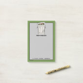 セサミストリート | オスカー・ザ・グラウチ | 名前を追加 ポストイット (デスク上)