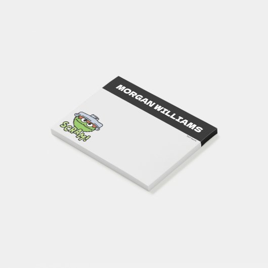 セサミストリート | オスカー・ザ・グラウチ 離れろ! | 名前を追加 ポストイット (アングル)