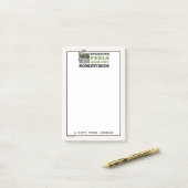 セサミストリート | オスカー・ザ・グラウト | あなたの名前を追加 ポストイット (デスク上)