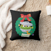 セサミストリート |オスカー・ザ・グルーチ・リース クッション (ブランケット)