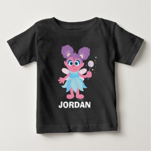 セサミストリート オーダーメイド アビー・カダビー ベビーTシャツ