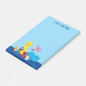 セサミストリート | カラフルなセサミストリートの仲間たち ポストイット (アングル)