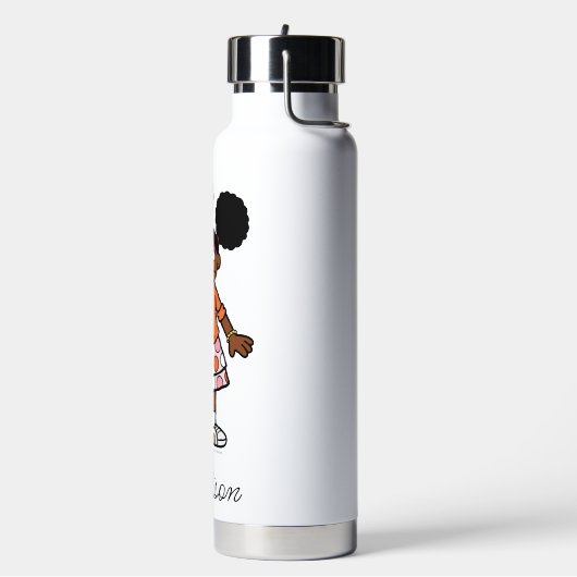 セサミストリート |ガブリエルお名前を追加 ウォーターボトル (左面)